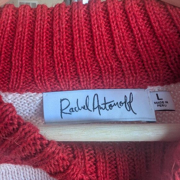 Rachel Antonoff Banana Split Knit Sweater - Picture 3 of 4